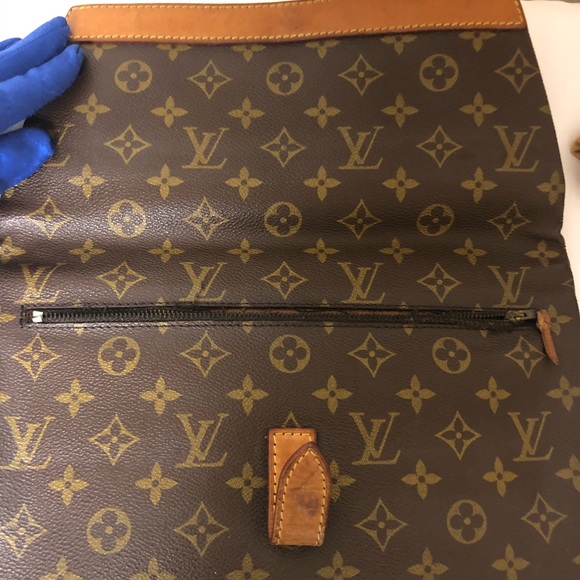 Louis Vuitton Monogram Canvas Pliante Clutch RARE - Picture 8 of 8
